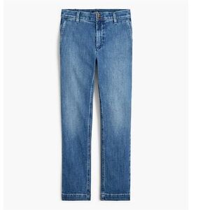 NWOT JCrew Cropped Denim Chino Pant